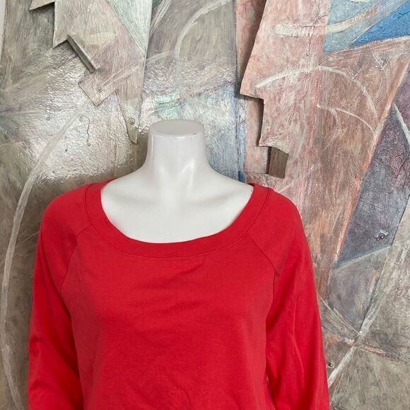 Talbots The Talbots Tee Coral Orange Shirt XL - Picture 10 of 10